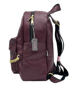 کوله زنجیردار زرشکی - Image 4