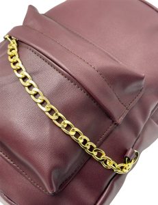 کوله زنجیردار زرشکی - Image 3