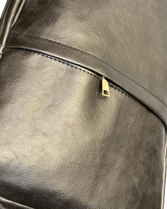 کوله چرمى مشکی - Image 4