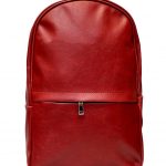 کوله چرمى قرمز