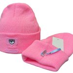 کلاه بافت کیارا صورتی