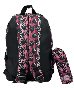 کوله با جامدادی گربه سیاه - Image 3