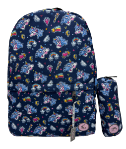 کوله با جامدادی اسب تک شاخ